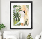 Plant Lady III by PI  Studio on GIANT ART - green botanical tropical