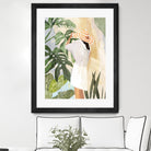 Plant Lady III by PI  Studio on GIANT ART - green botanical tropical