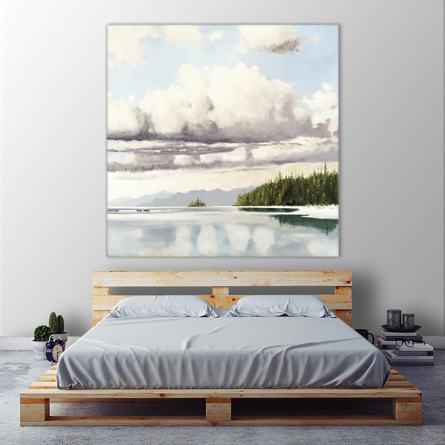 The Clearing II by Pieter Molenaar on GIANT ART - green landscape