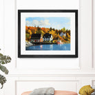 North West Cove by Pieter Molenaar on GIANT ART - blue landscape
