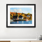 North West Cove by Pieter Molenaar on GIANT ART - blue landscape