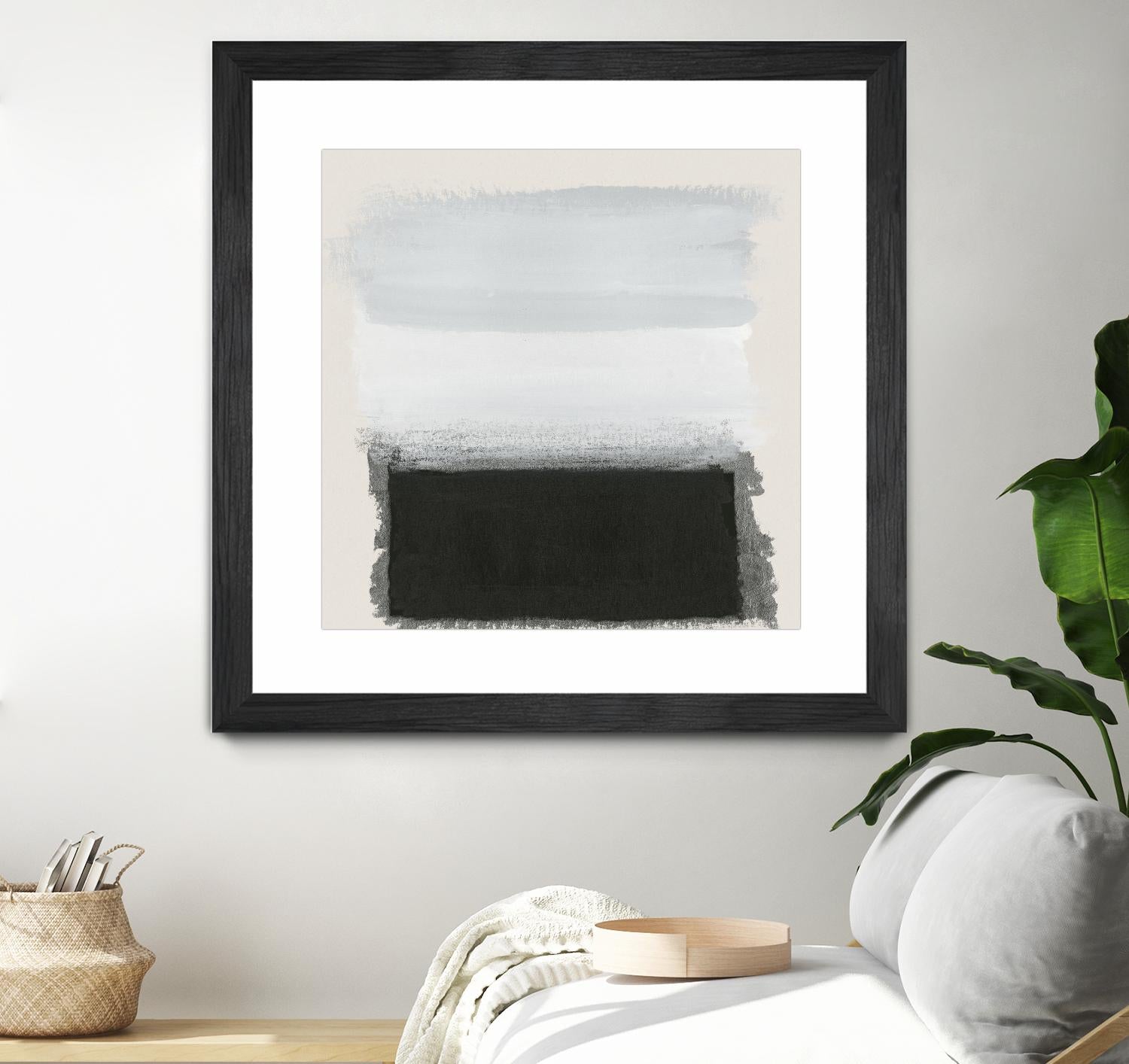 Star Night Interlude by PI Studio on GIANT ART - white abstract rothko