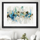 Blue Silver III by Tom Reeves on GIANT ART - blue abstract