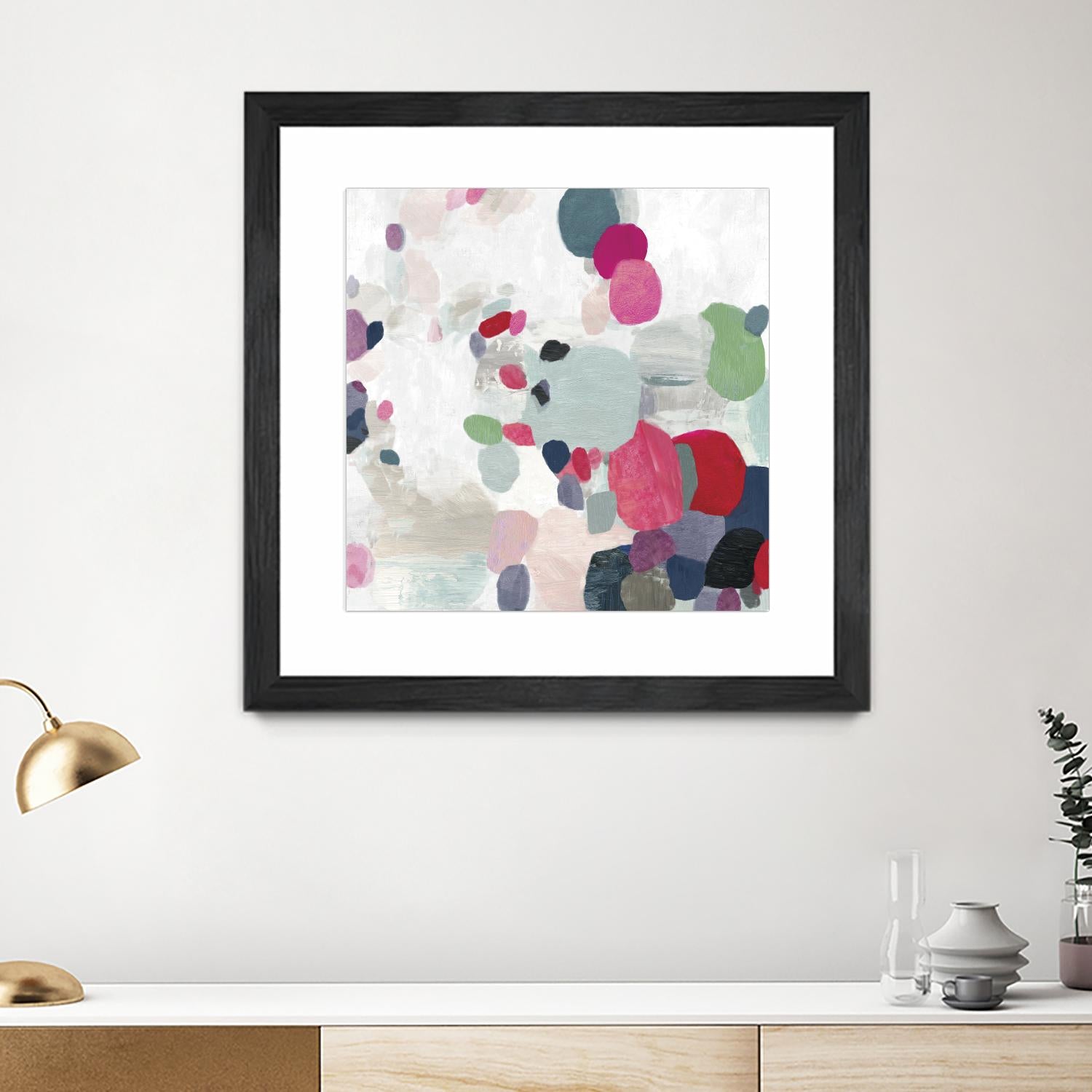 Multicolourful II by Tom Reeves on GIANT ART - green abstract