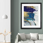 Riviera II by Ruth Palmer on GIANT ART - gold abstract