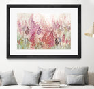 Summer Haze by Ruth Palmer on GIANT ART - pink flowers
