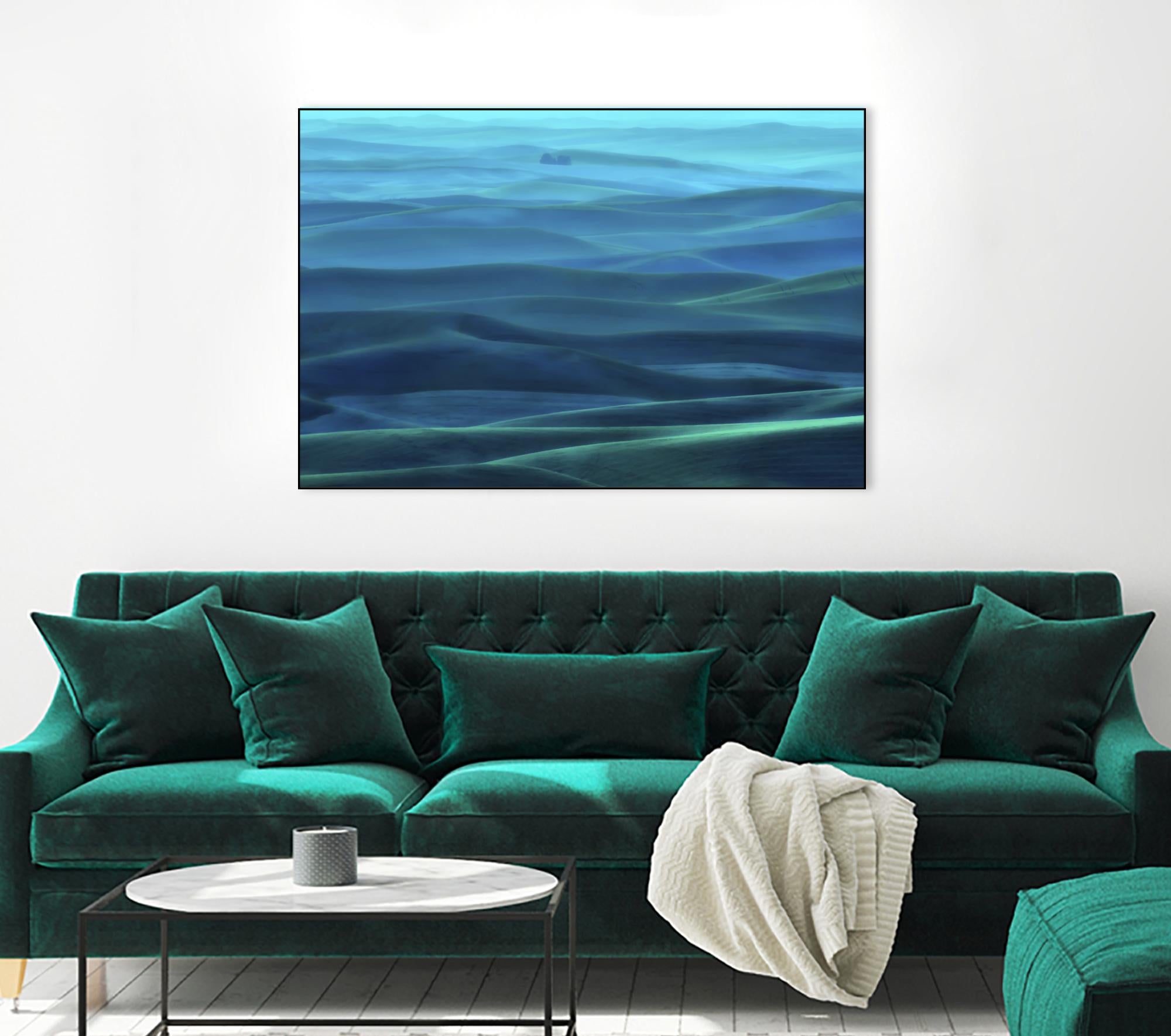 Evening Rhapsody by Don Schwartz on GIANT ART - blue photo art