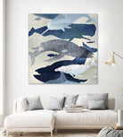 Whale Watching I by Edward Selkirk on GIANT ART - beige nautical
