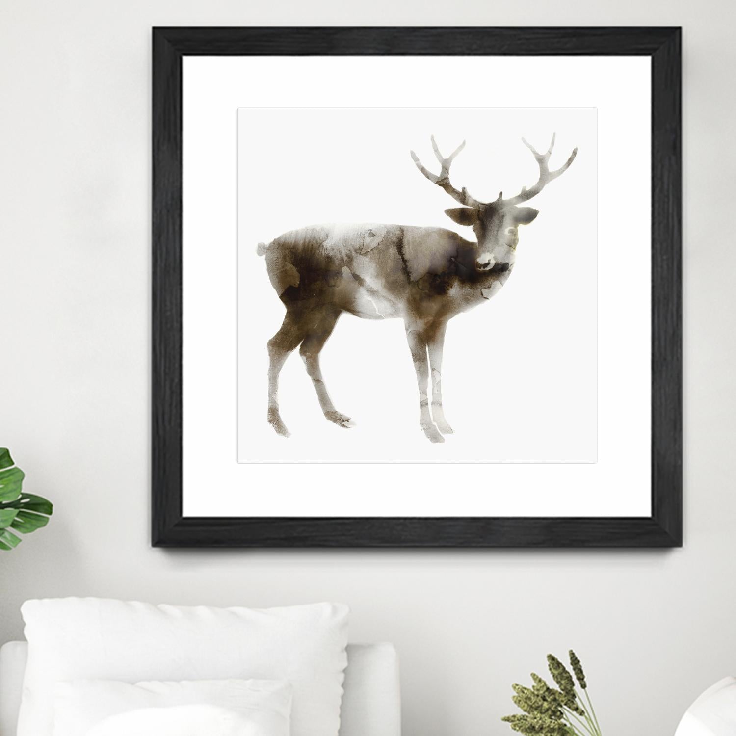 Stag by Edward Selkirk on GIANT ART - brown animals