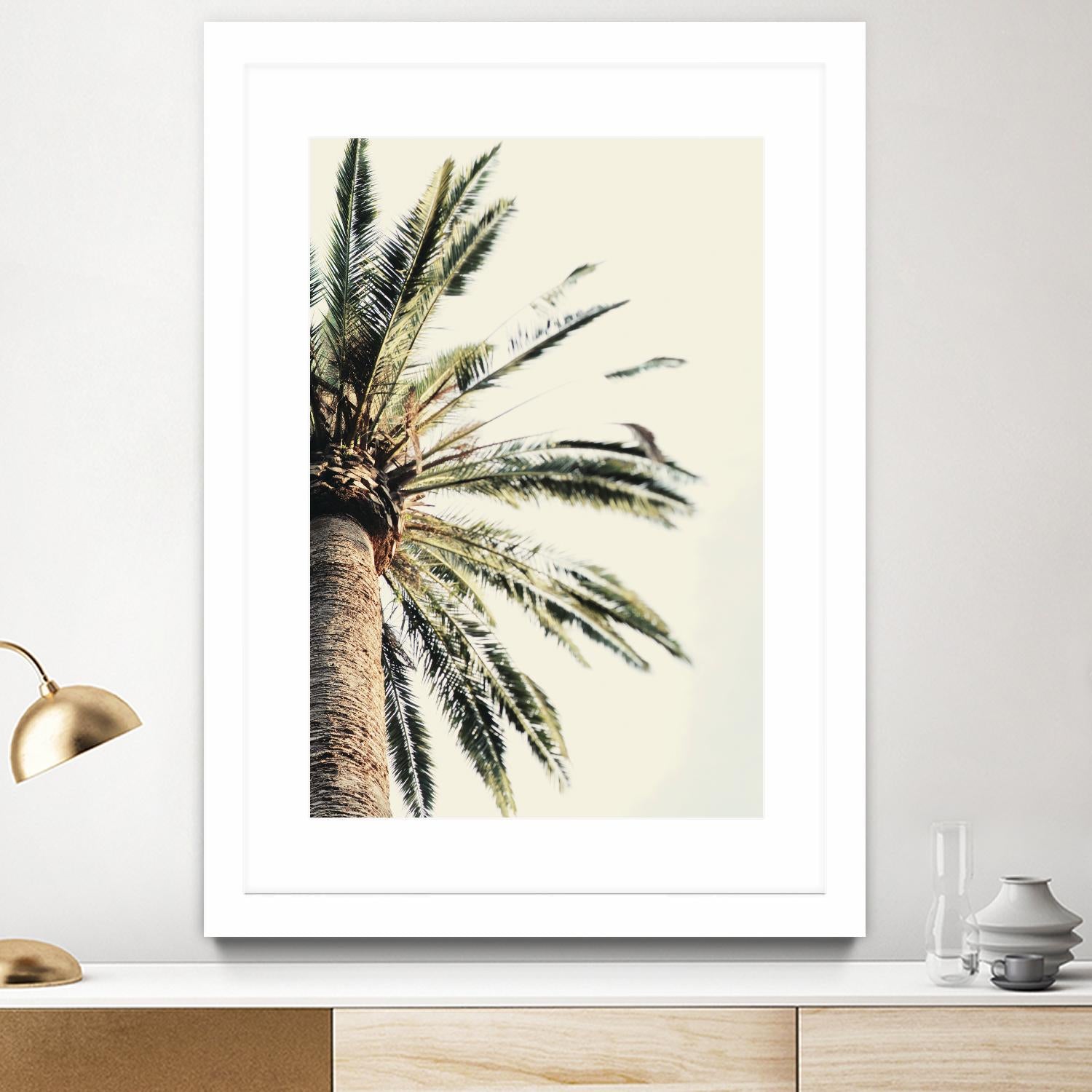 Fiona IV by Victoria Chelsea on GIANT ART - beige tropical