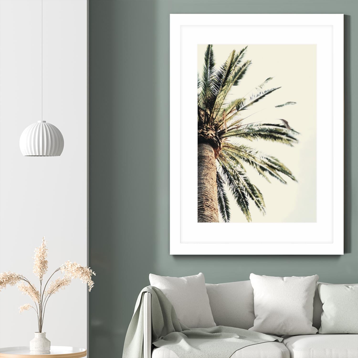 Fiona IV by Victoria Chelsea on GIANT ART - beige tropical