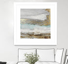 Playa Secreto II Teal Version by Wendy Kroeker on GIANT ART - blue abstract