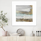 Playa Secreto II Teal Version by Wendy Kroeker on GIANT ART - blue abstract