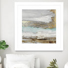 Playa Secreto II Teal Version by Wendy Kroeker on GIANT ART - blue abstract