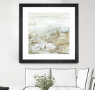 Geode II Teal Version by Wendy Kroeker on GIANT ART - gold abstract