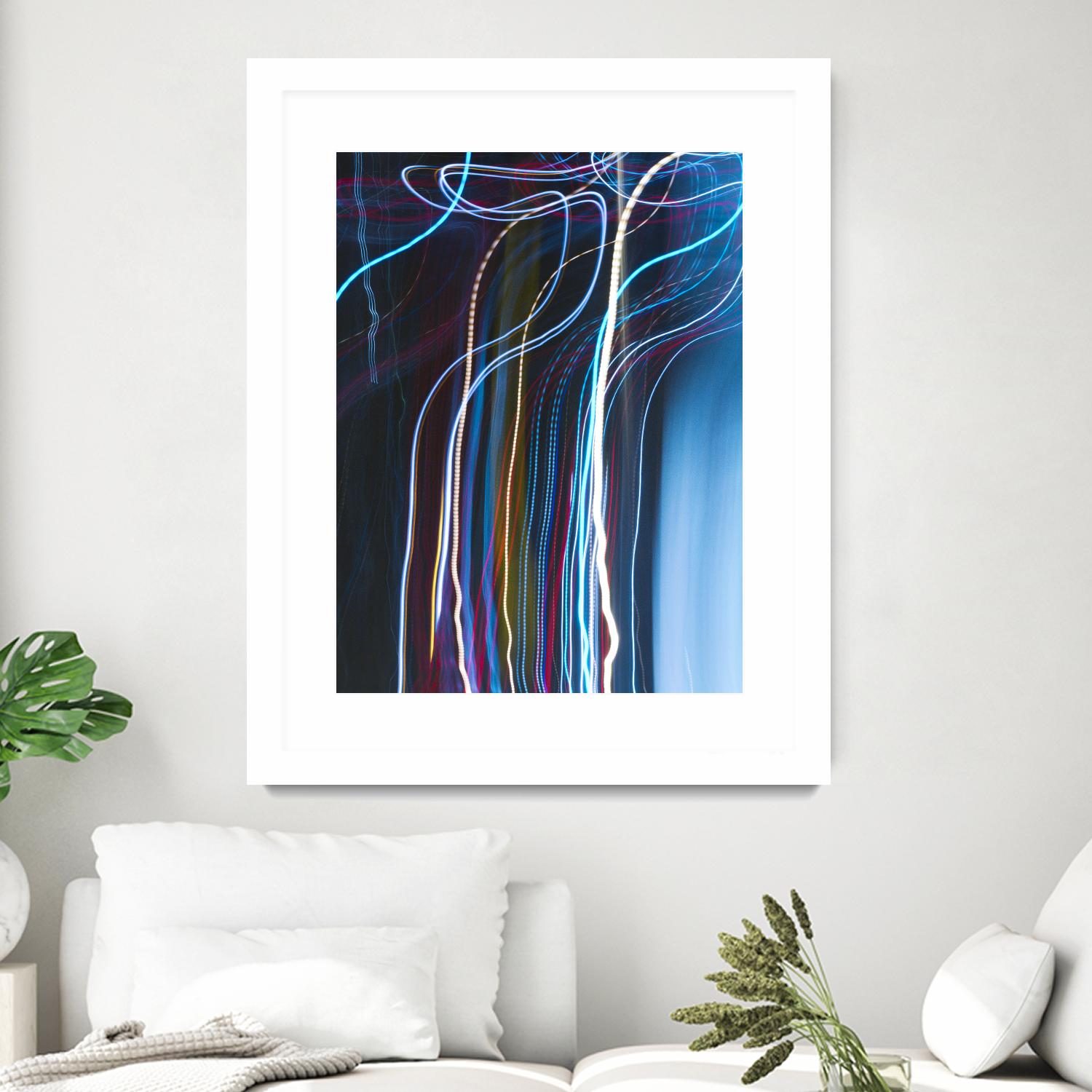 Stems III by William Cooke on GIANT ART - white abstract