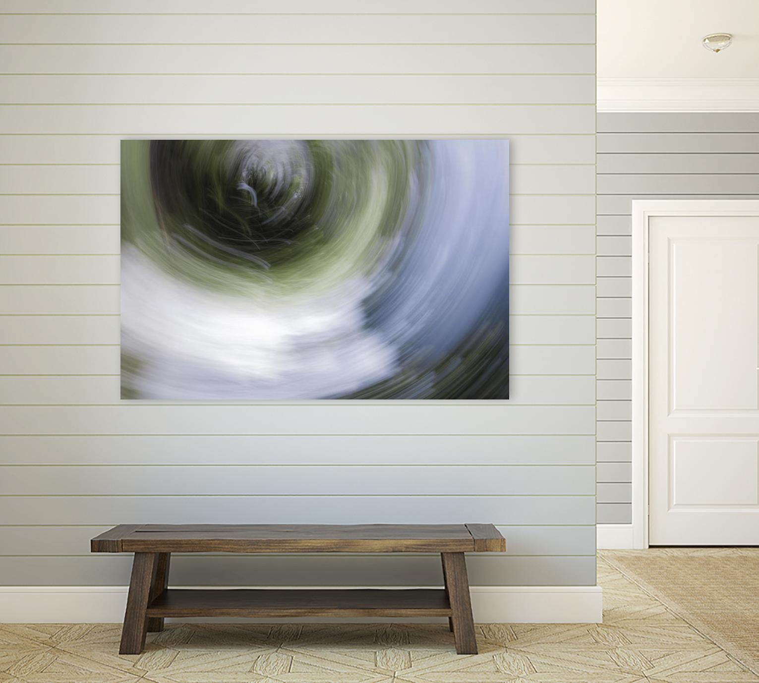 Echoes III by William Cooke on GIANT ART - green abstract