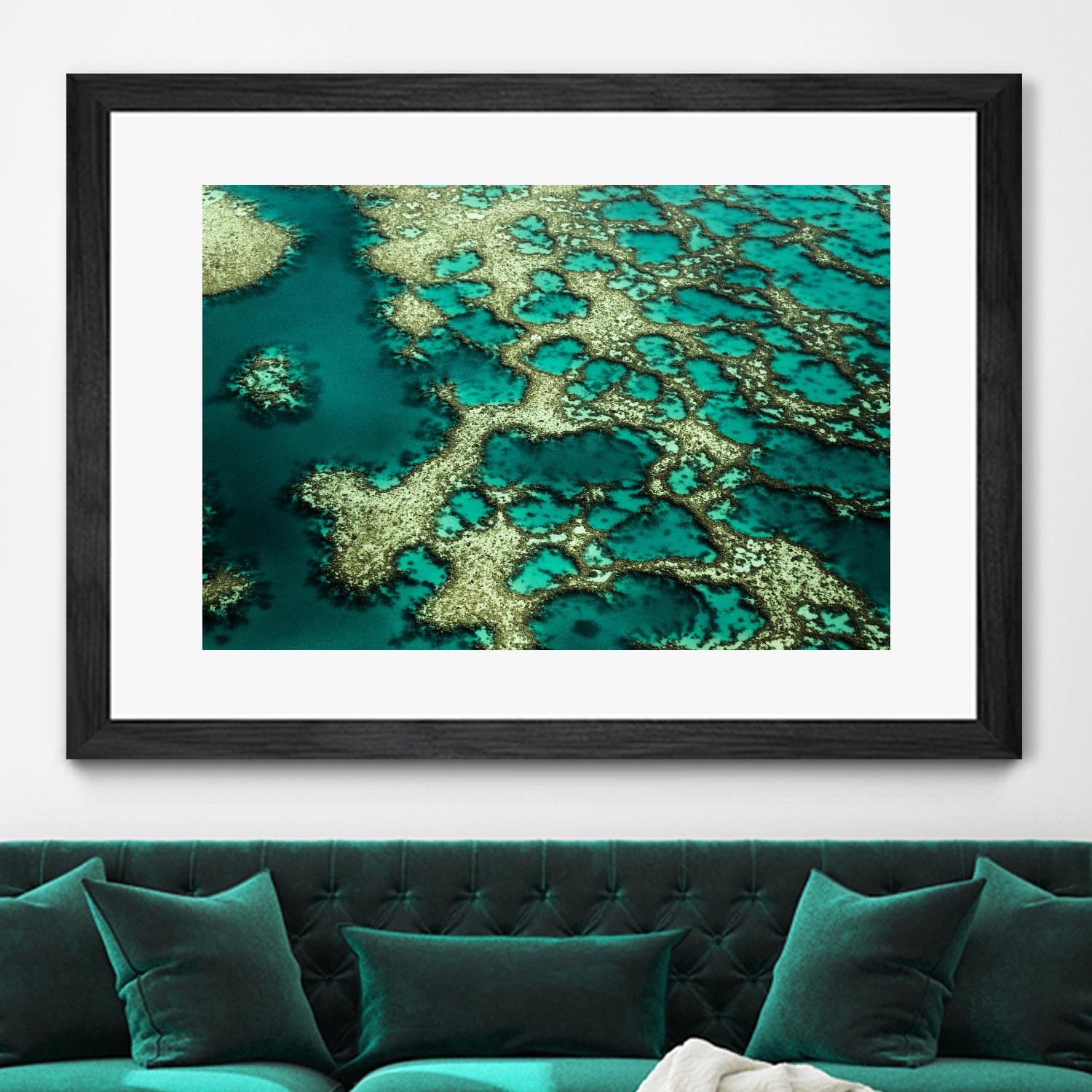 Wrobel - Gondwana by 1X on GIANT ART - green photo art
