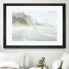 Suhrie - Catching the Morning Surf by 1X on GIANT ART - blue landscape