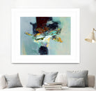 Stand by You by Fiona Hoop on GIANT ART - yellow abstract