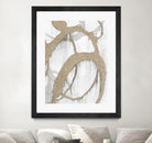Gold Sparkle Strokes II by Megan Morris on GIANT ART - abstract 