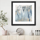 Blue Illusion Square III by Patricia Pinto on GIANT ART - abstract 