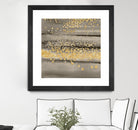 Gold Winds Square III by Lanie Loreth on GIANT ART - abstract 