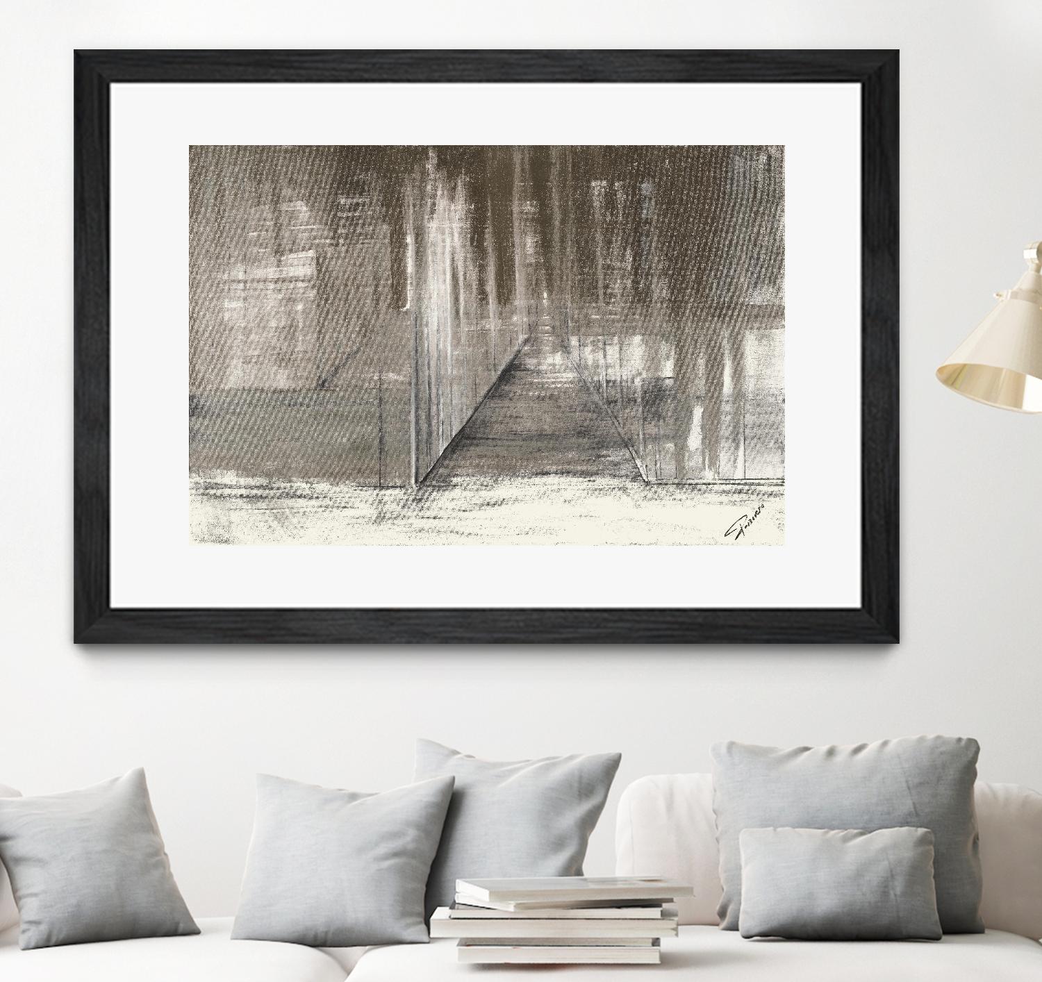 The End Of The Night by Roberto Gonzalez on GIANT ART - abstract 