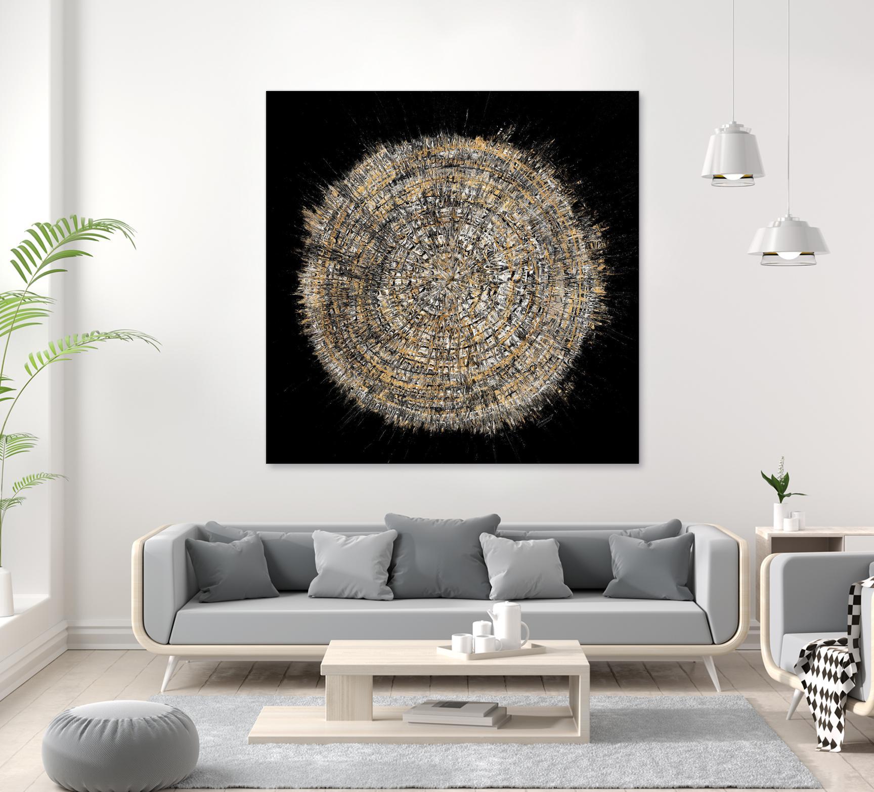 Mysterious Tree Rings by Roberto Gonzalez on GIANT ART - decorative 