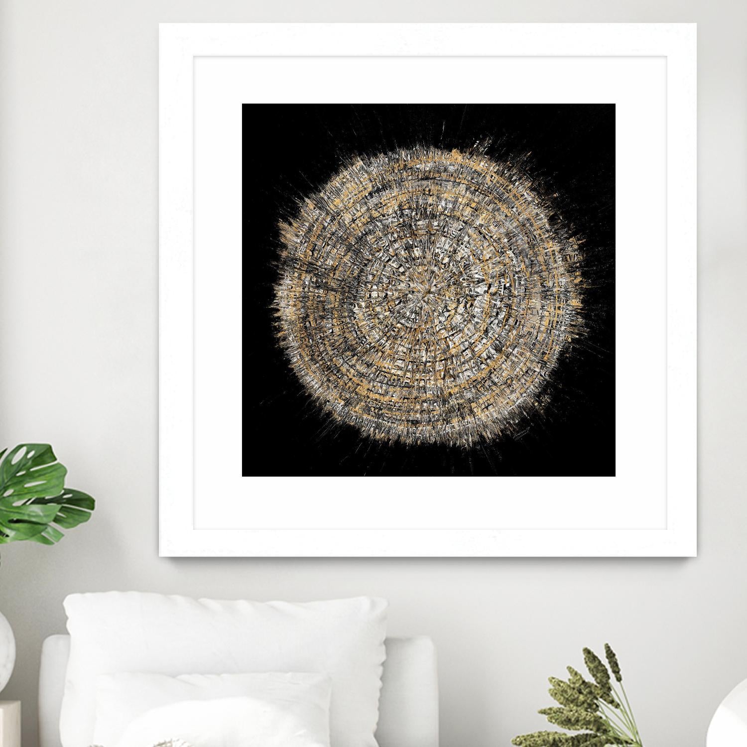 Mysterious Tree Rings by Roberto Gonzalez on GIANT ART - decorative 