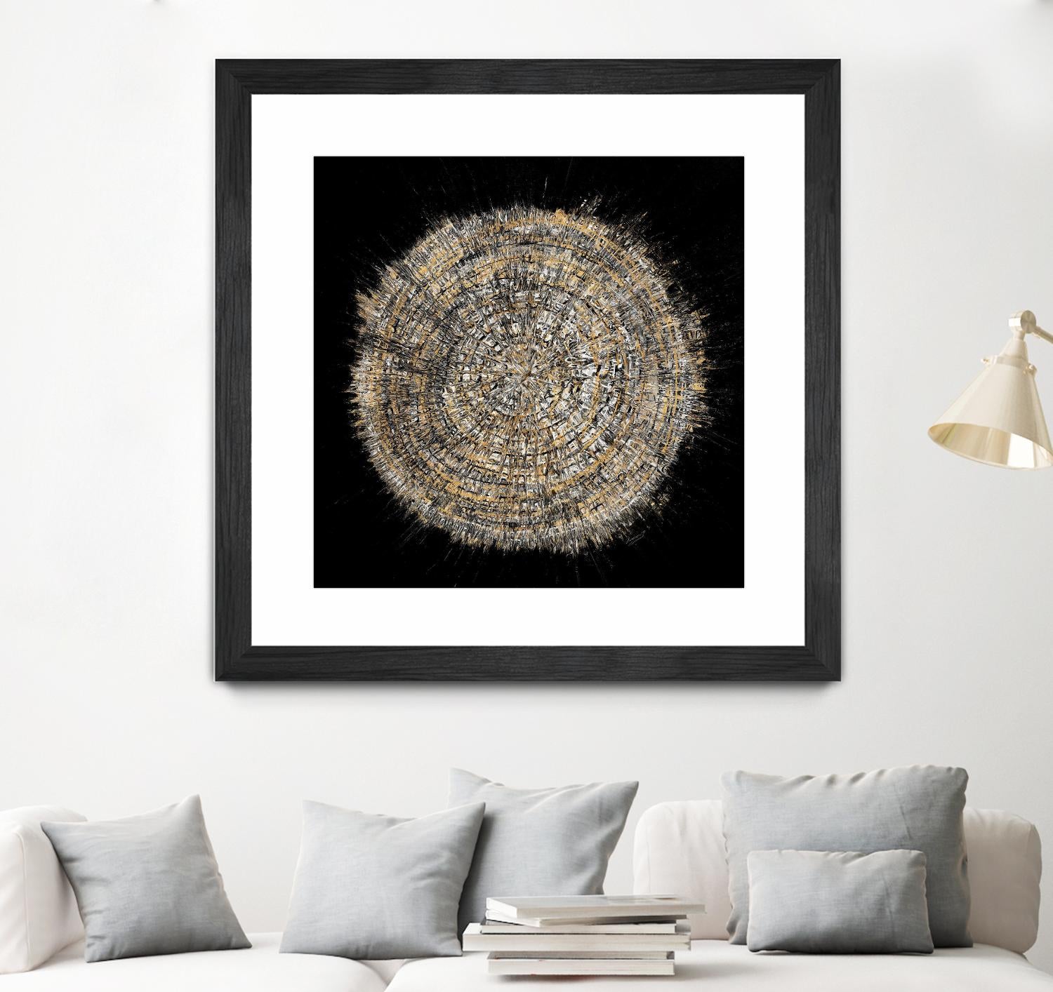 Mysterious Tree Rings by Roberto Gonzalez on GIANT ART - decorative 