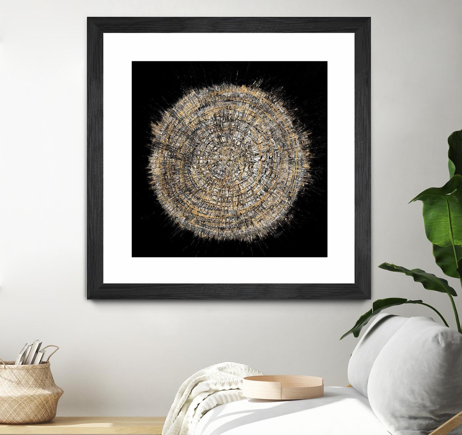 Mysterious Tree Rings by Roberto Gonzalez on GIANT ART - decorative 