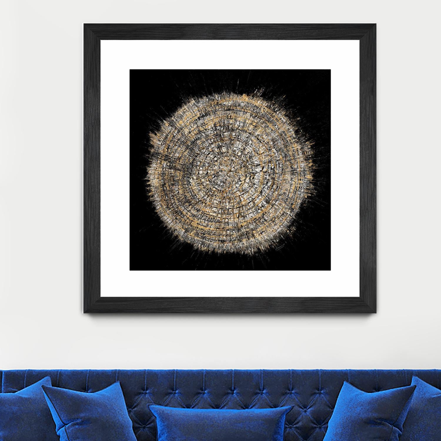 Mysterious Tree Rings by Roberto Gonzalez on GIANT ART - decorative 