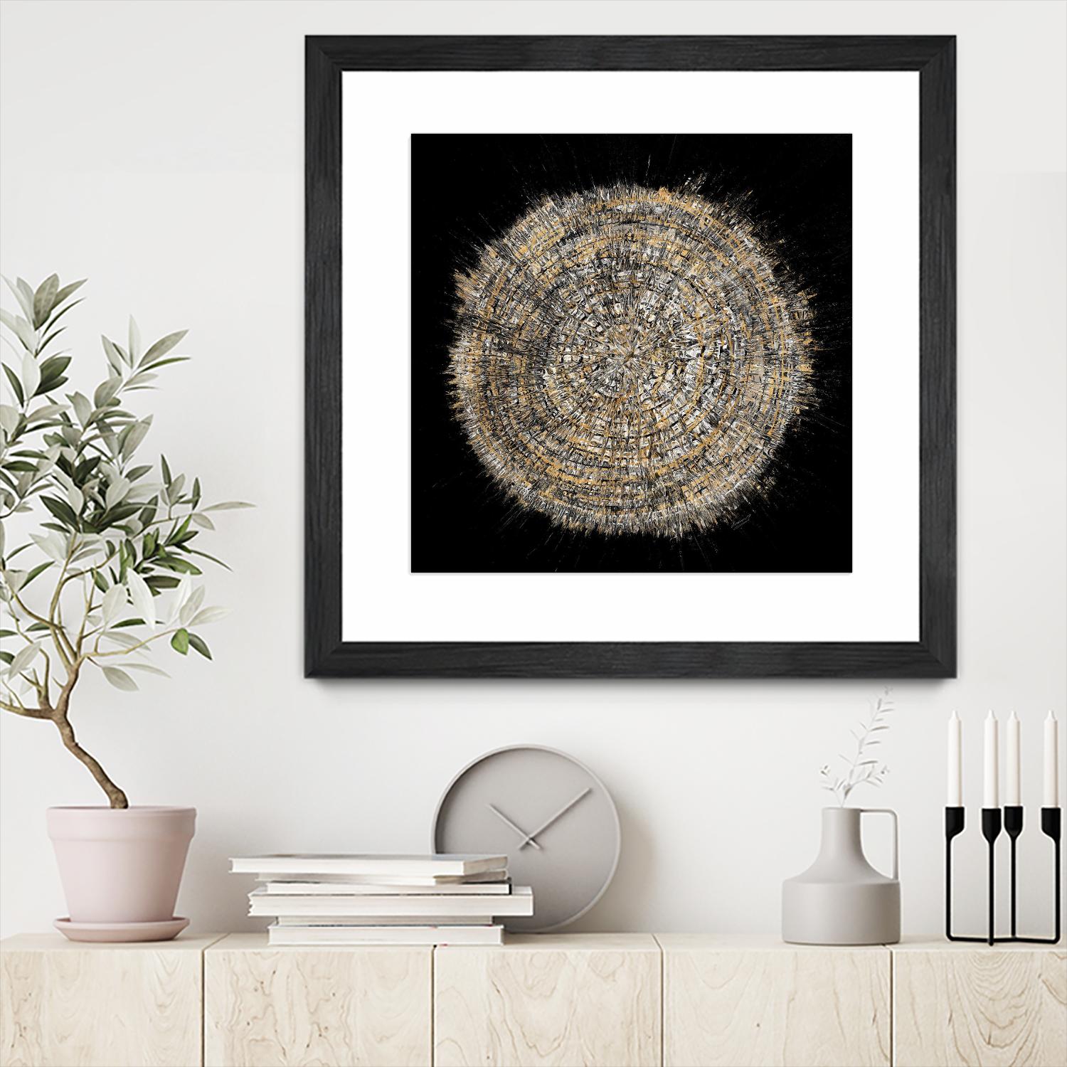Mysterious Tree Rings by Roberto Gonzalez on GIANT ART - decorative 