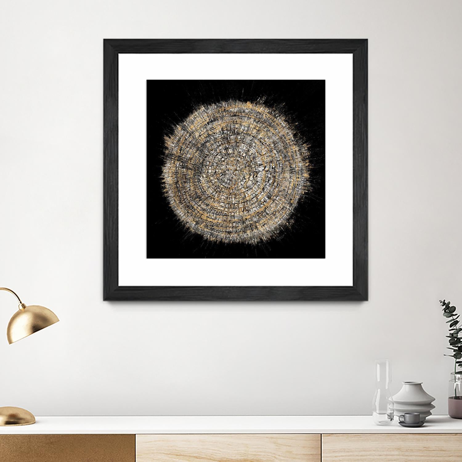 Mysterious Tree Rings by Roberto Gonzalez on GIANT ART - decorative 