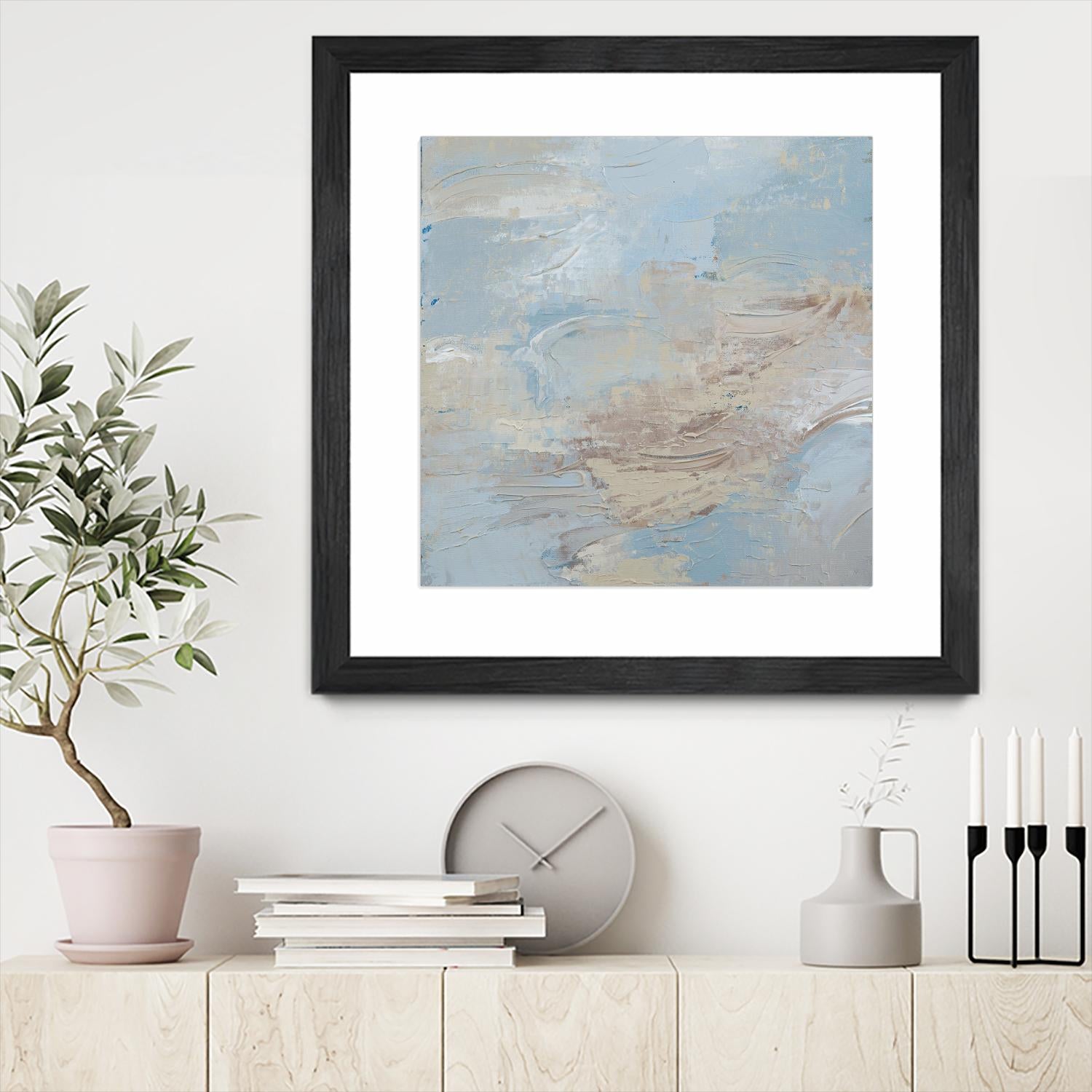 Seaside Mist by Lanie Loreth on GIANT ART - abstract 