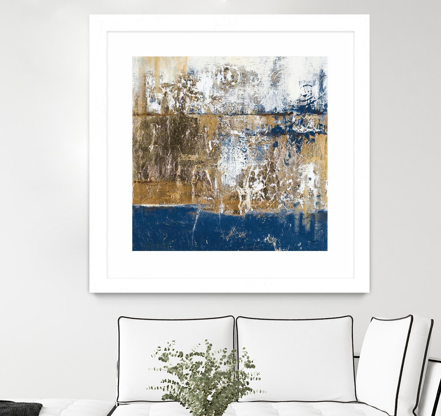 Blue Contemporaneo by Patricia Pinto on GIANT ART - abstract 