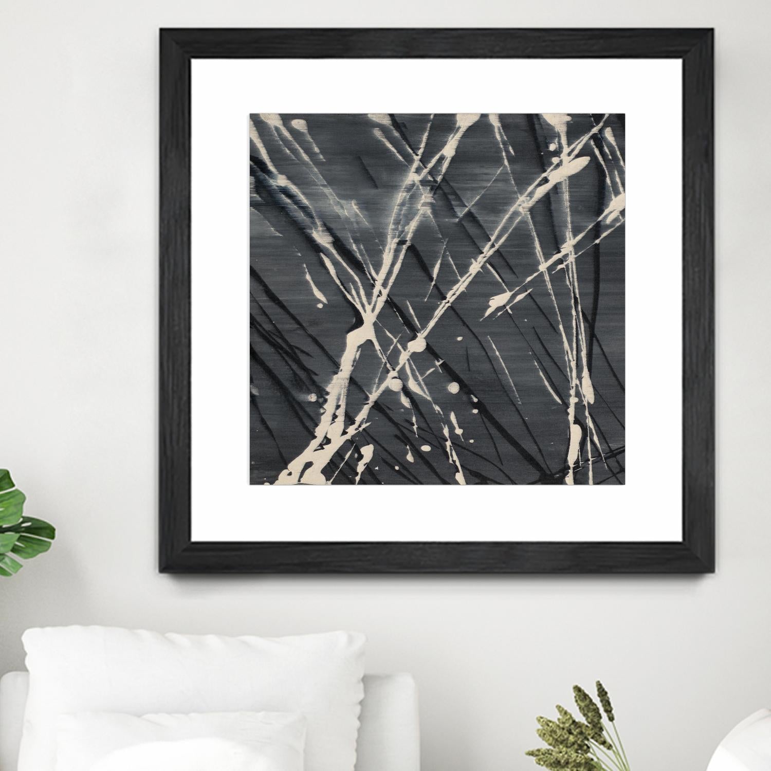 Dark Cloudy Mist I by Merri Pattinian on GIANT ART - abstract 