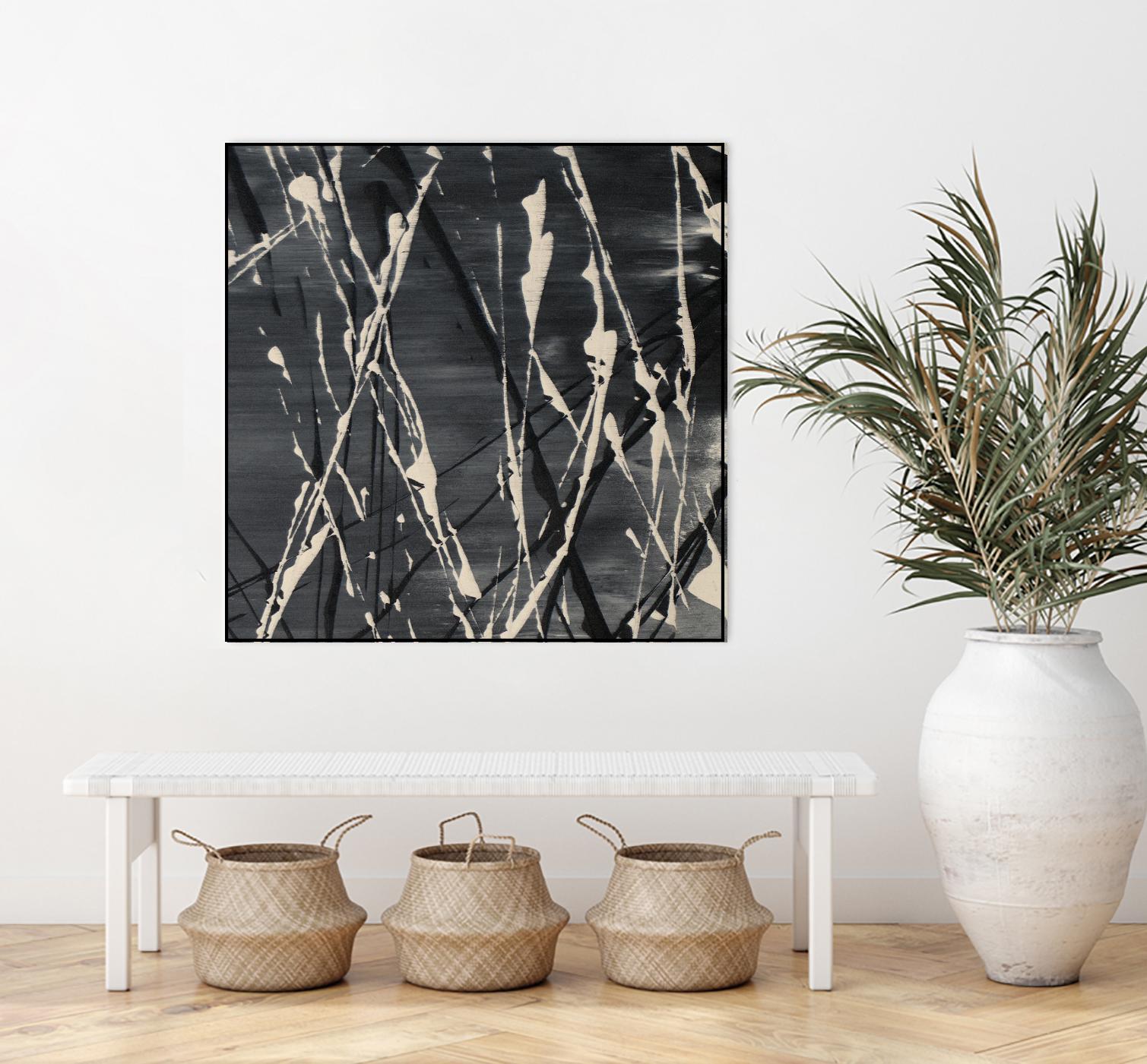Dark Cloudy Mist II by Merri Pattinian on GIANT ART - abstract 