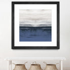 Familiar Feeling Blue Square II by Dan Meneely on GIANT ART - abstract 