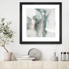 Down the River Abstract I by Dan Meneely on GIANT ART - green Abstract