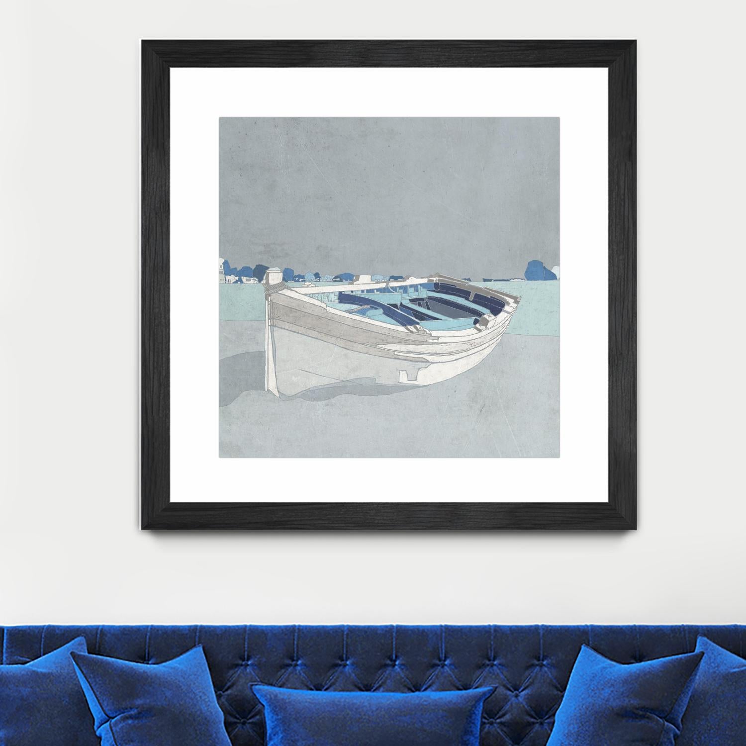 Docked Ashore II by Ynon Mabat on GIANT ART - coastal 
