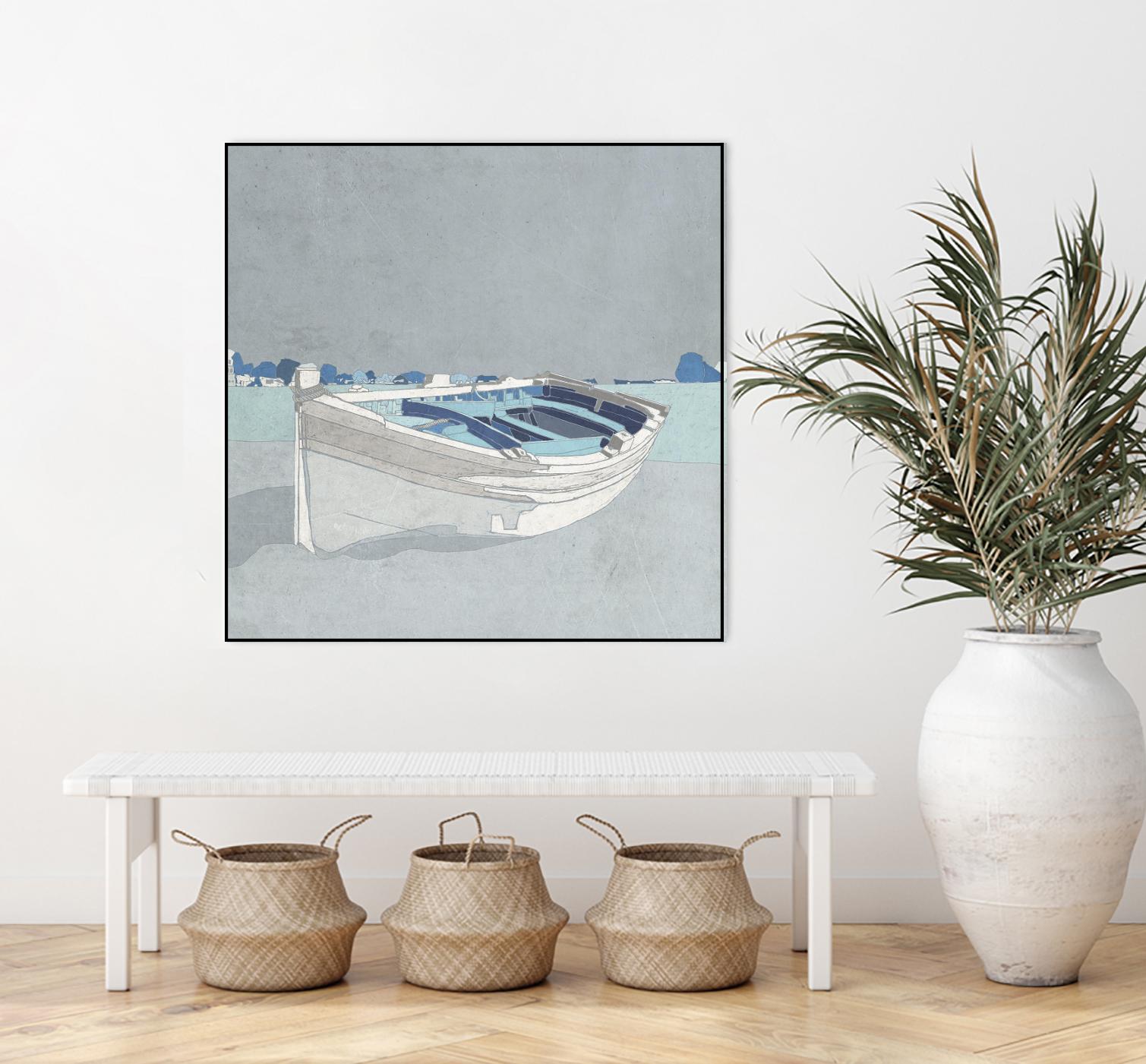Docked Ashore II by Ynon Mabat on GIANT ART - coastal 