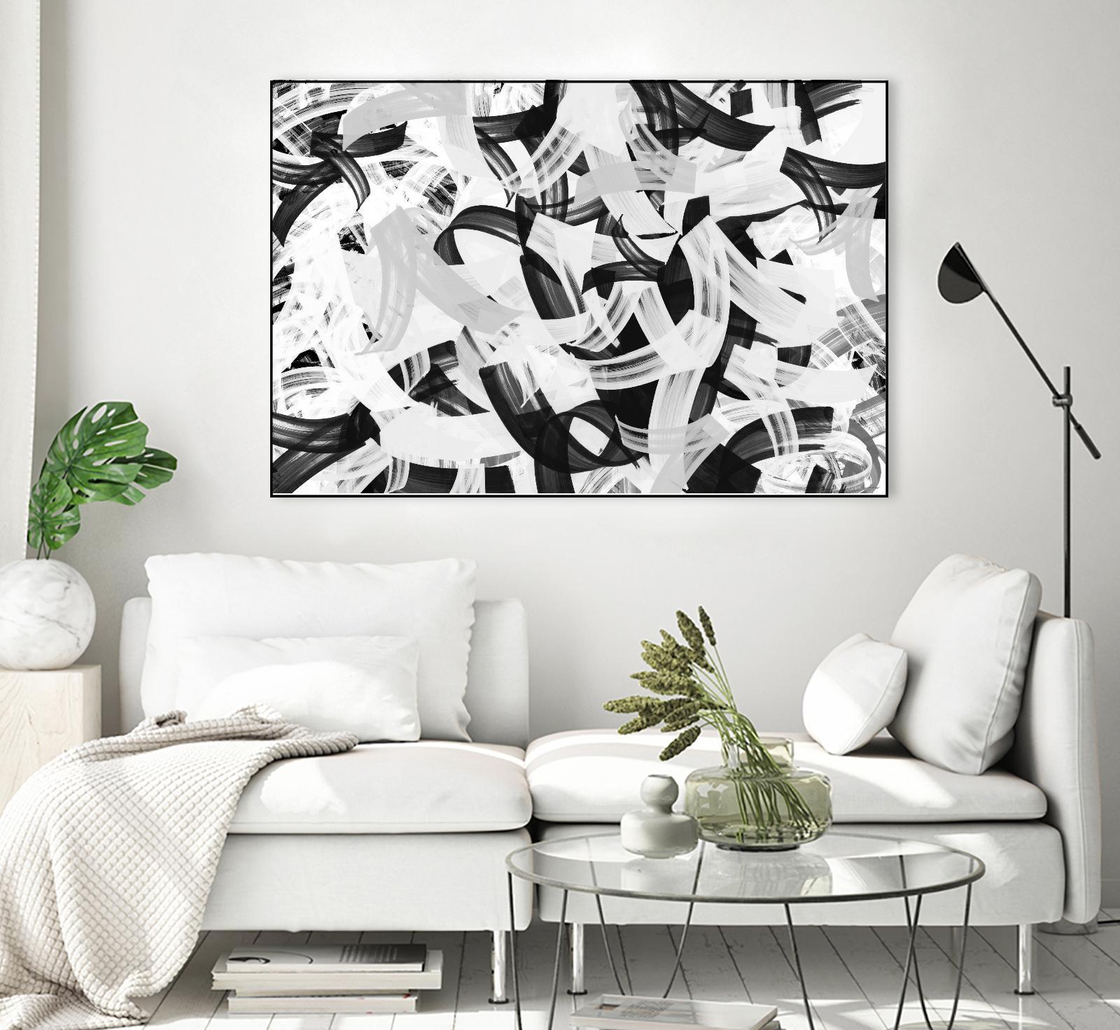 Mono-Magnum by Dan Meneely on GIANT ART - abstract 