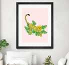 Cheetah on the Lookout I by Jen Bucheli on GIANT ART - multi wildlife