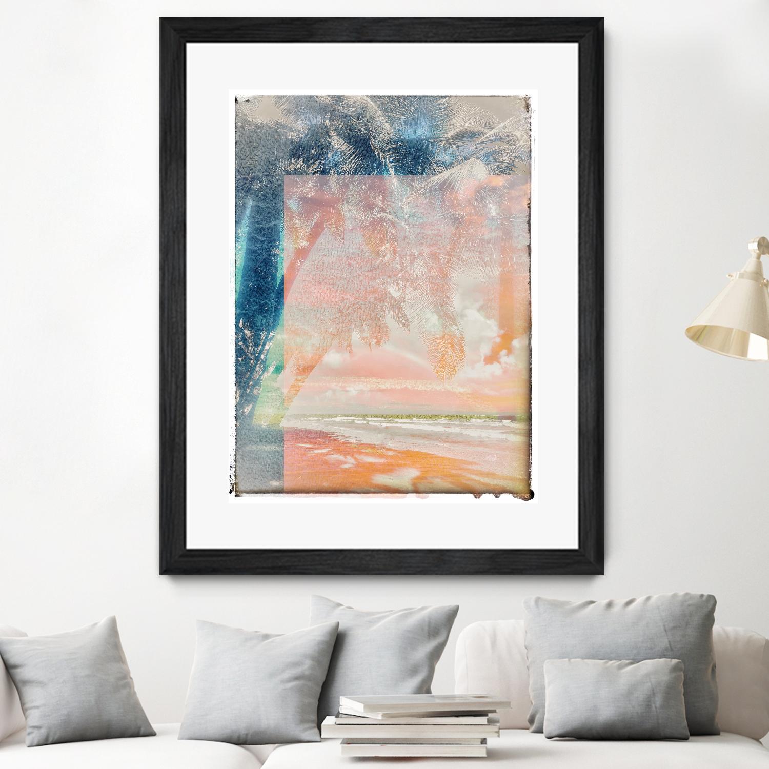 Retro Palms by Acosta on GIANT ART - multi photography