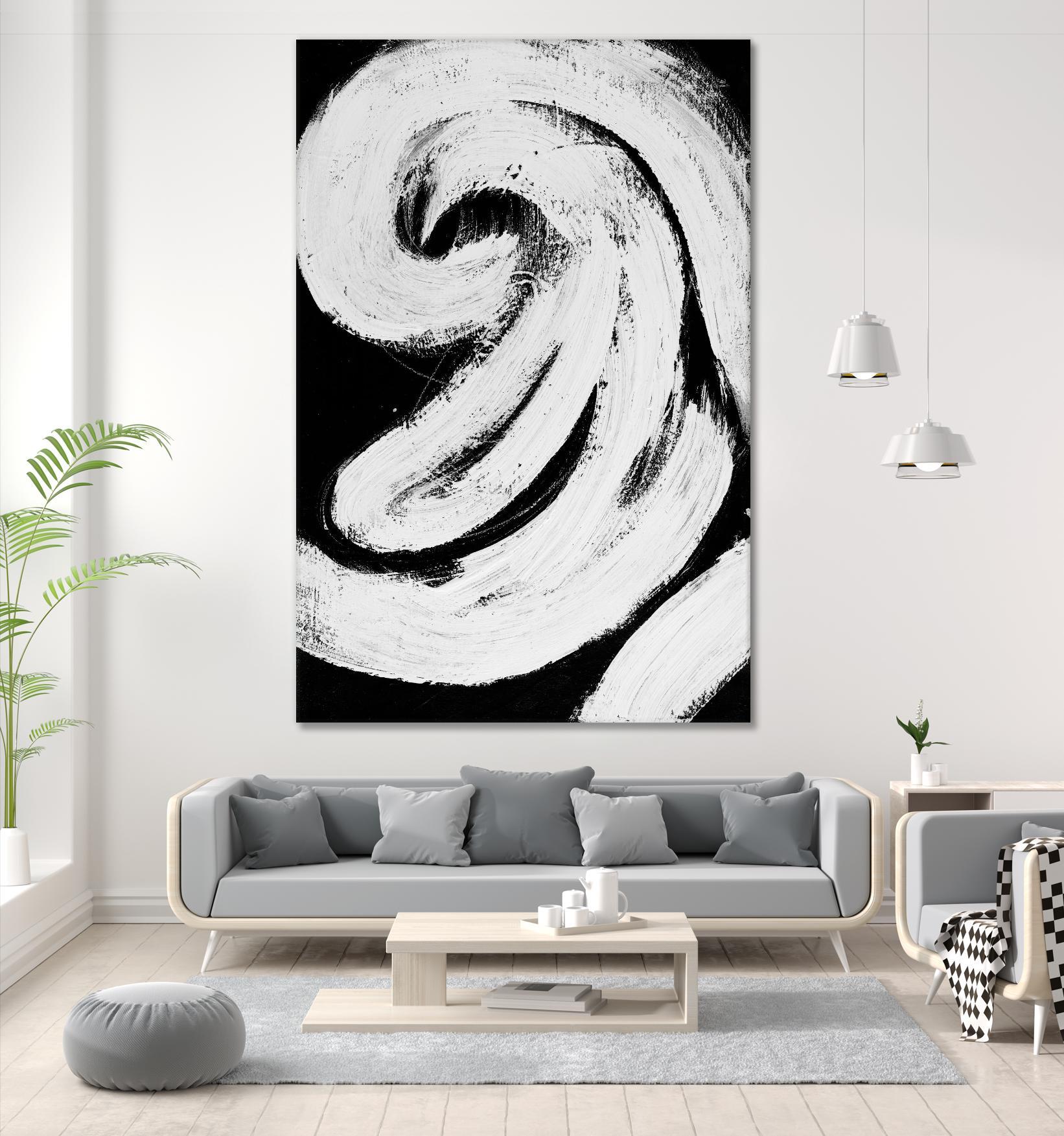 Loosely Intertwined II by Merri Pattinian on GIANT ART - abstract 