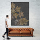 Autumn Night by Gina Ritter on GIANT ART - leaves 