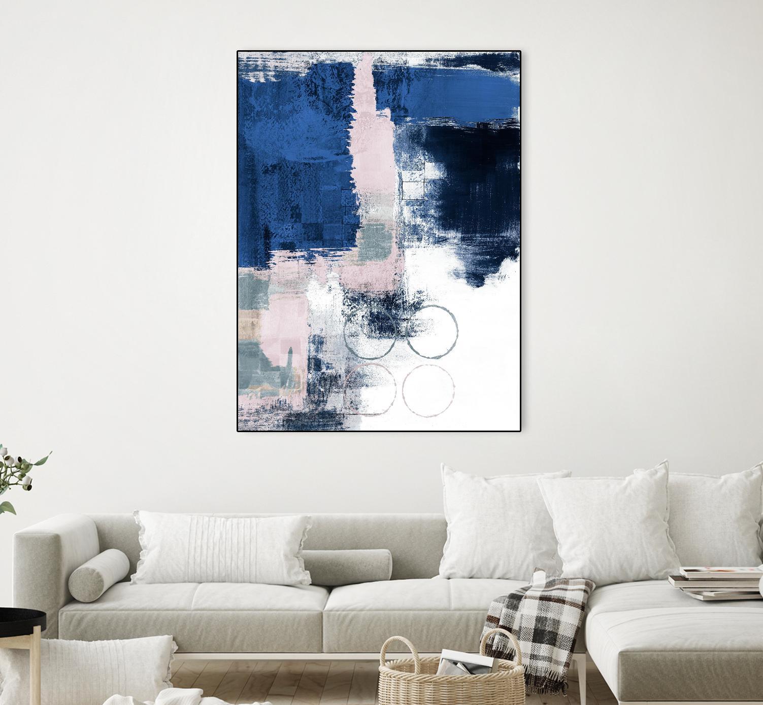 Internal Blues by Lanie Loreth on GIANT ART - abstract 