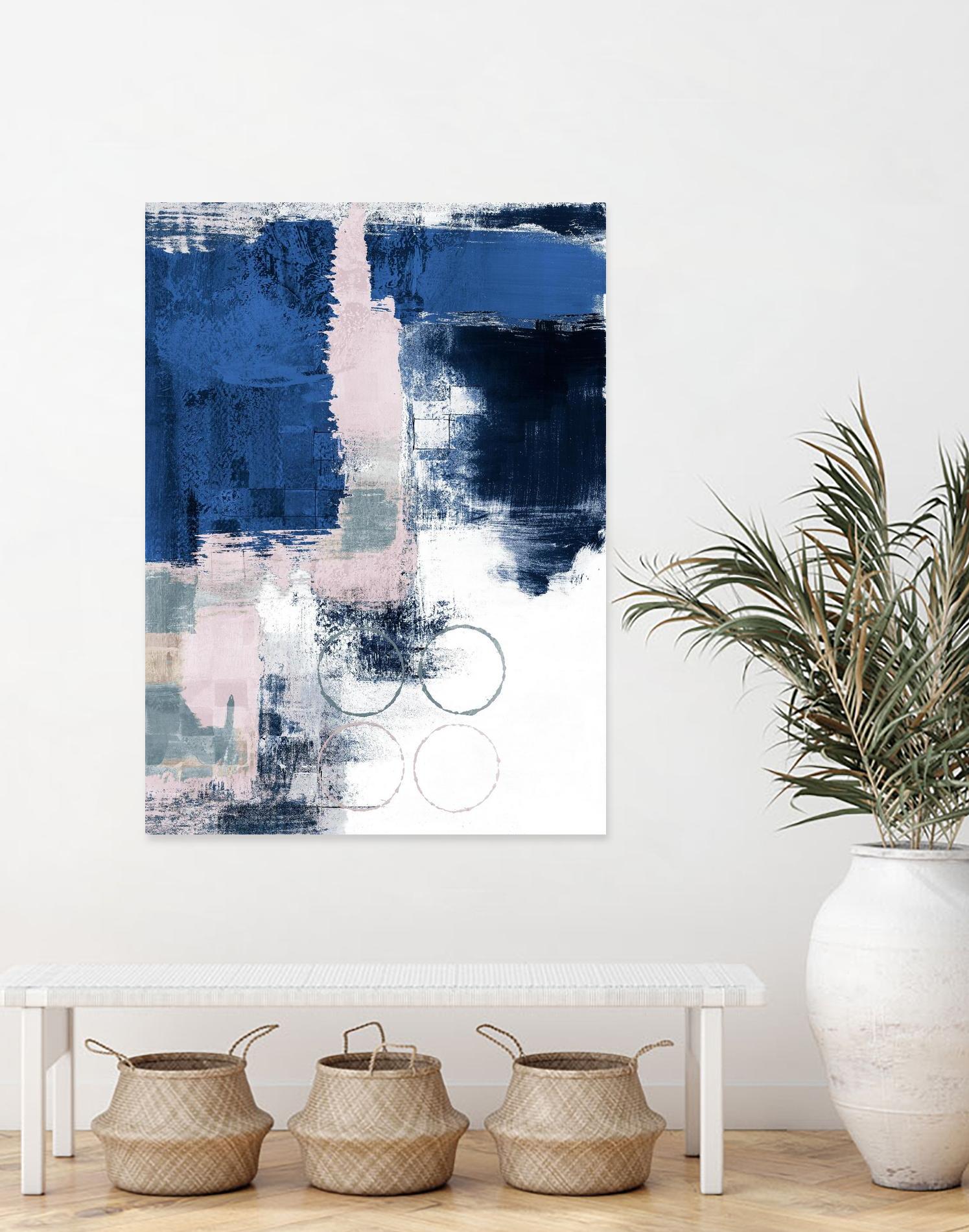 Internal Blues by Lanie Loreth on GIANT ART - abstract 